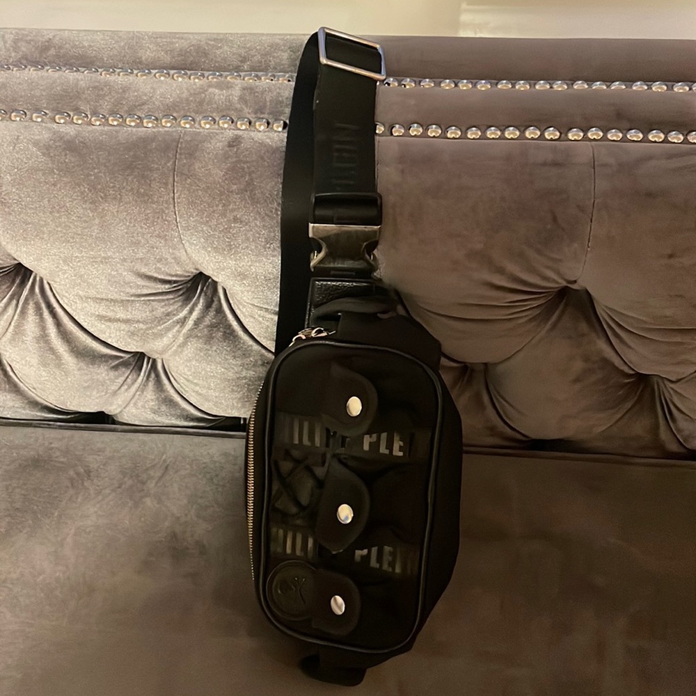 Beautiful Philip Plein Bum Bag, basically new, RARE FIND